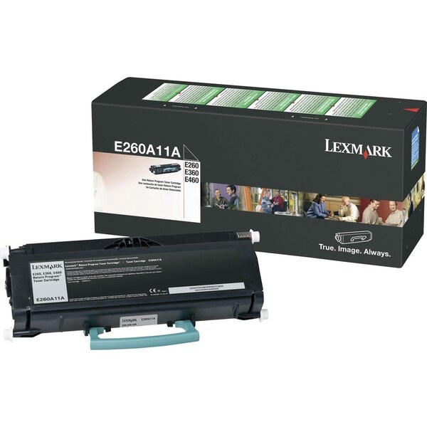 Toner Cartridge, Return Program, 3500 Yield, BK